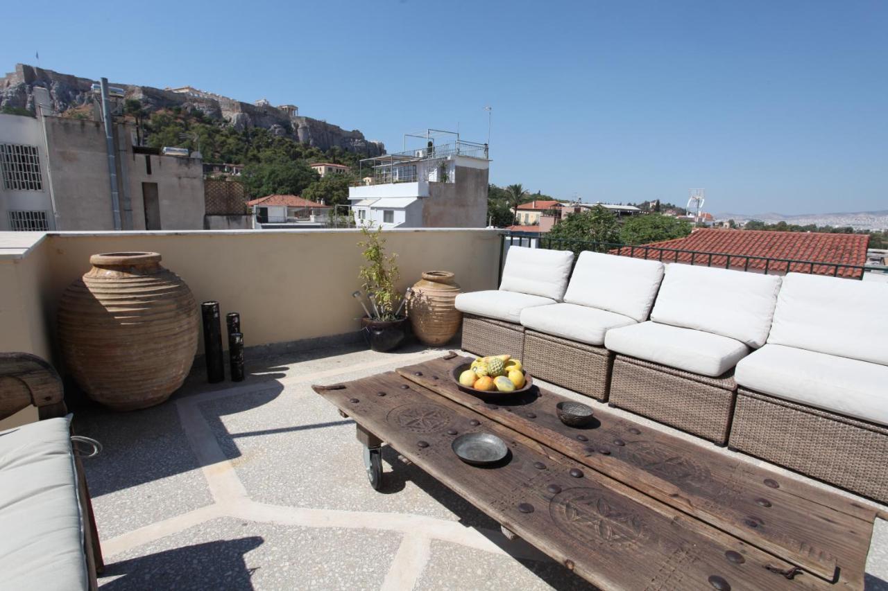 Plaka Two-Storey Penhouse With Acropolis Views Pl6 Athen Exterior foto