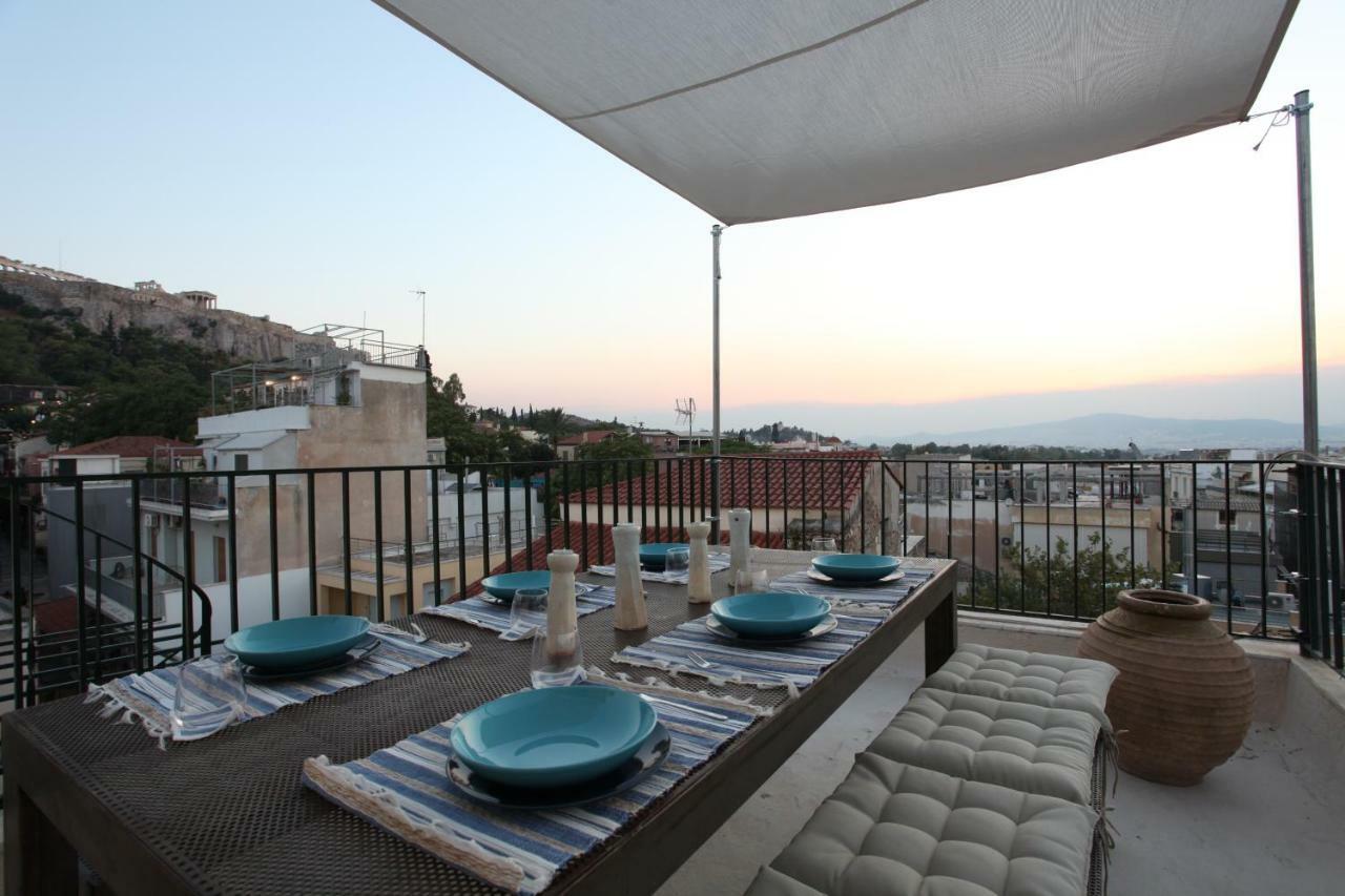 Plaka Two-Storey Penhouse With Acropolis Views Pl6 Athen Exterior foto