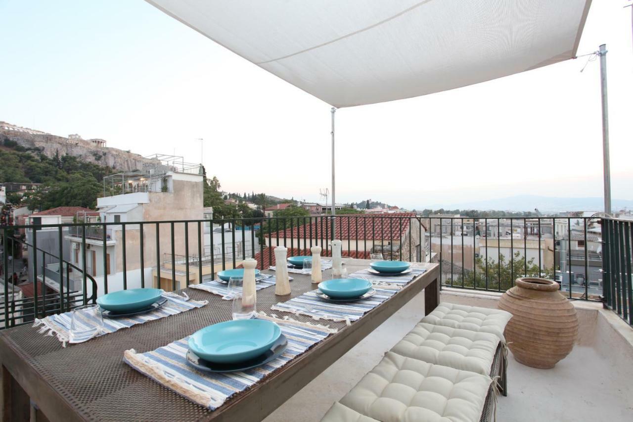 Plaka Two-Storey Penhouse With Acropolis Views Pl6 Athen Exterior foto